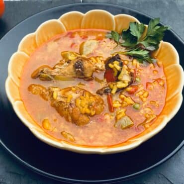 Arroz Caldoso de Carne