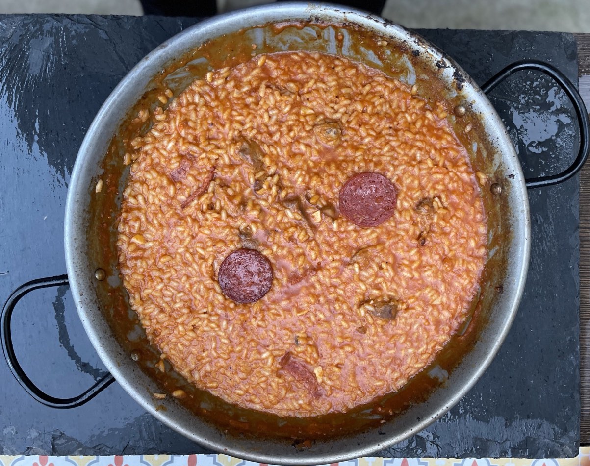 Arroz con sobrasada 2