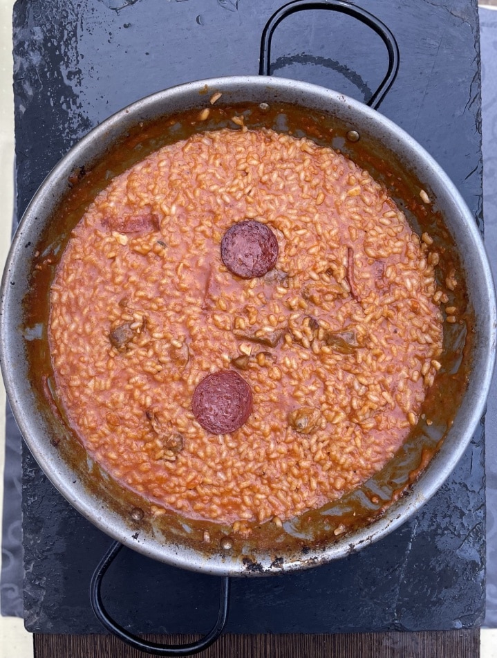 Arroz con sobrasada 3