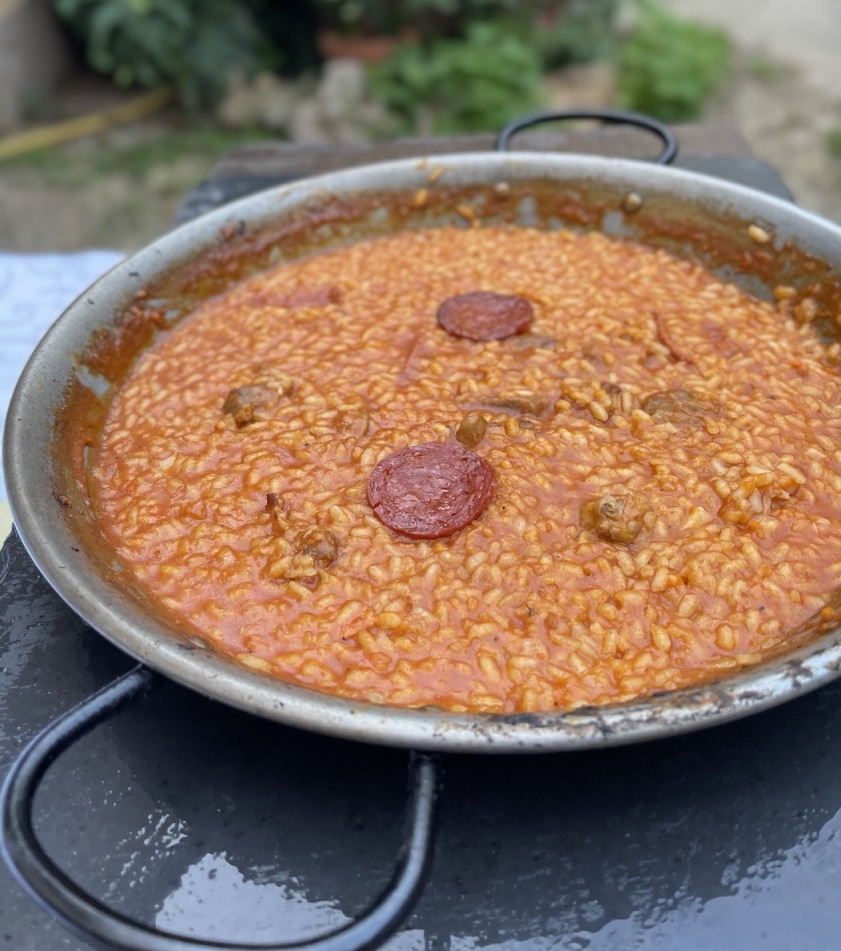 Arroz con sobrassada 1
