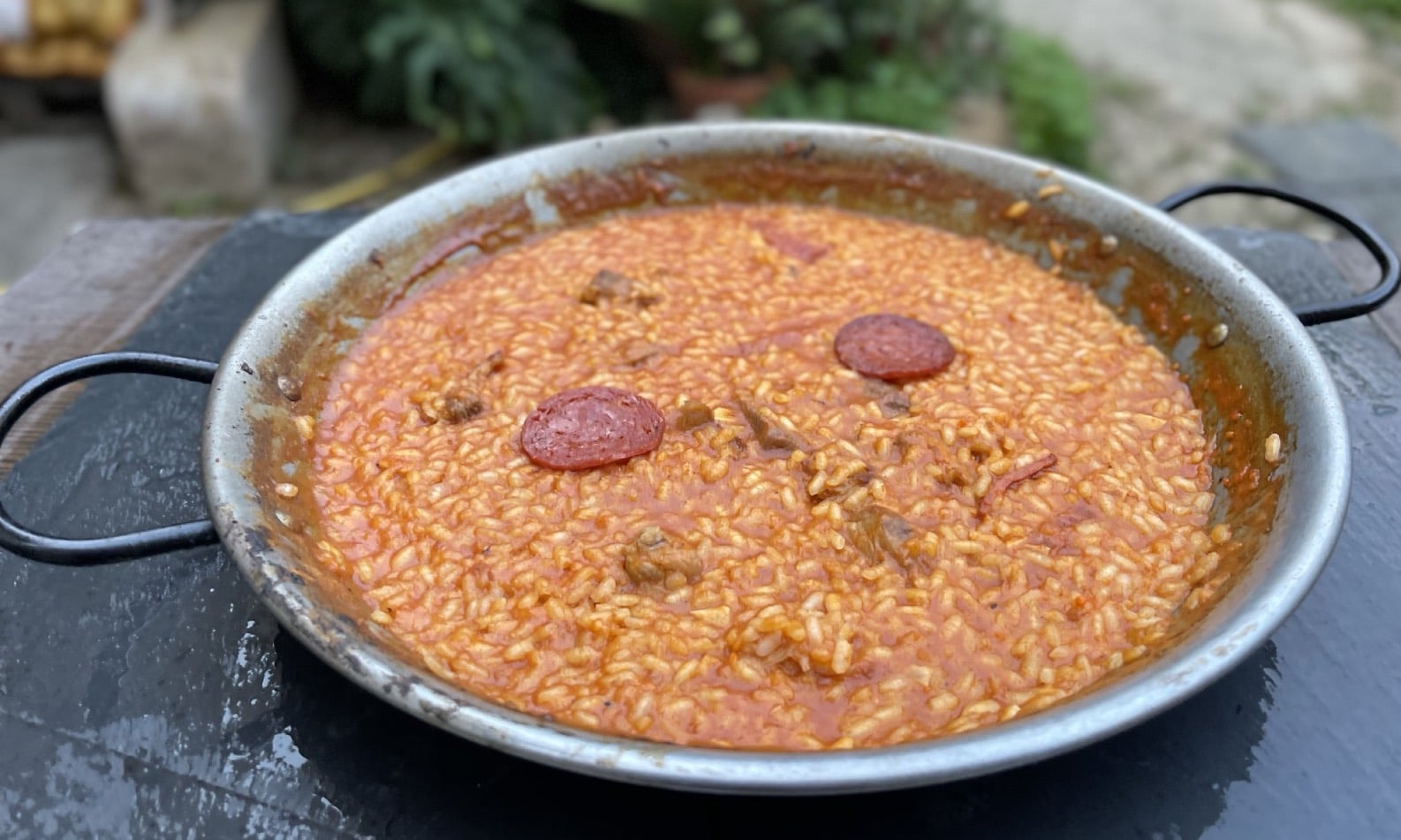 Arroz con sobrassada 2