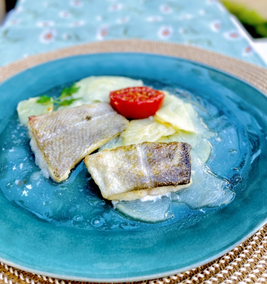 Bacalao al horno con patata 12