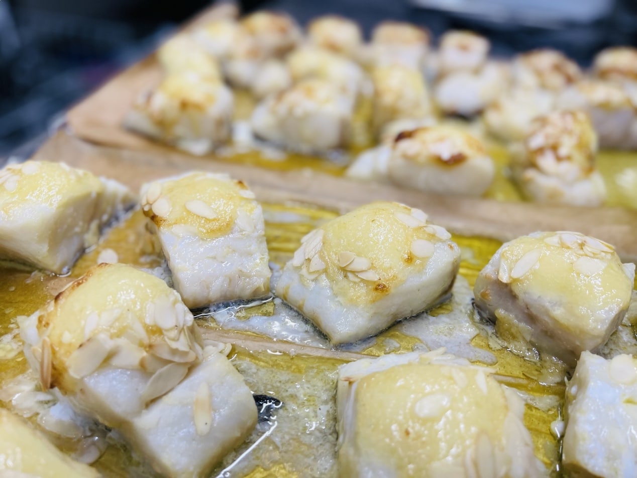 Bacalao almendrado 2