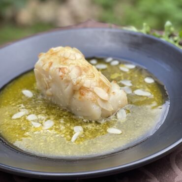 Lomo de Bacalao Confitado Gratinado