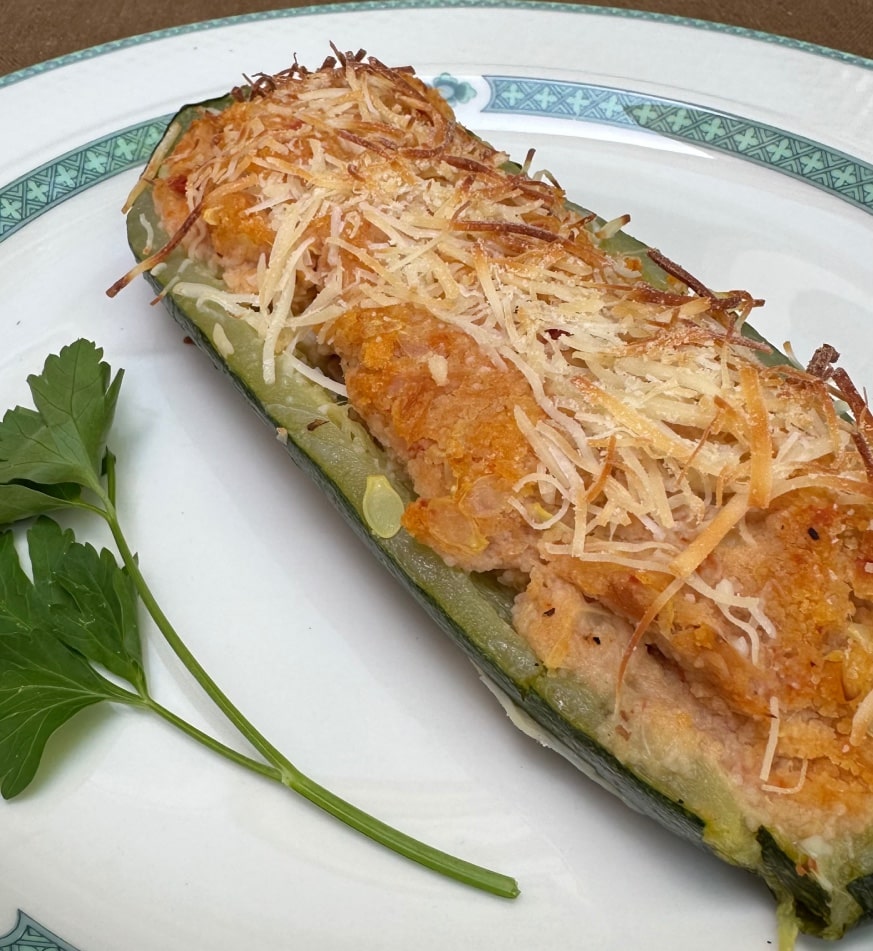 Calabacín Relleno de Atún 2