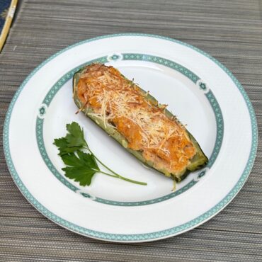 Calabacín Relleno de Atún