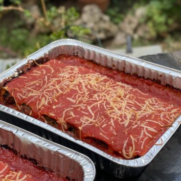 Canelones con tomate 4