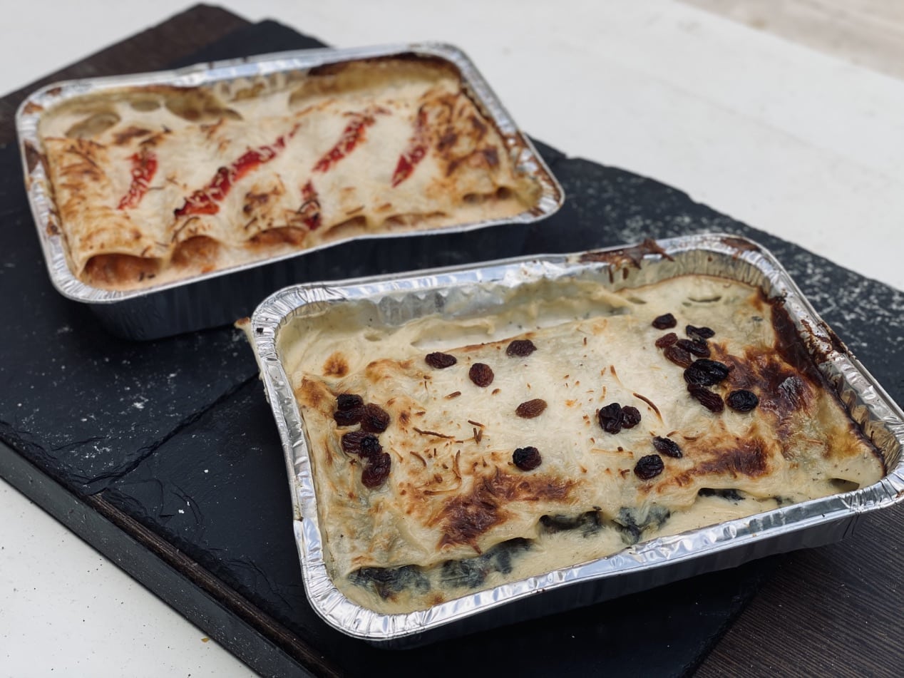 Canelones espinacas 1