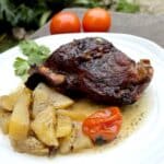 Carrillera de cerdo al horno con patata 1