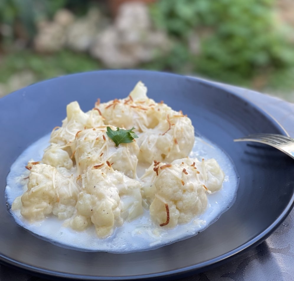 Coliflor con bechamel 2