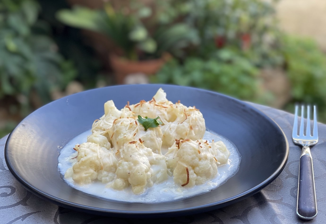 Coliflor con bechamel 3