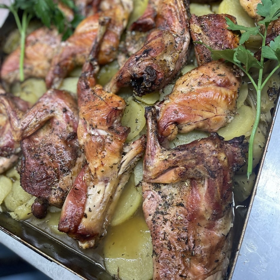 Conejo horno provenzales 1