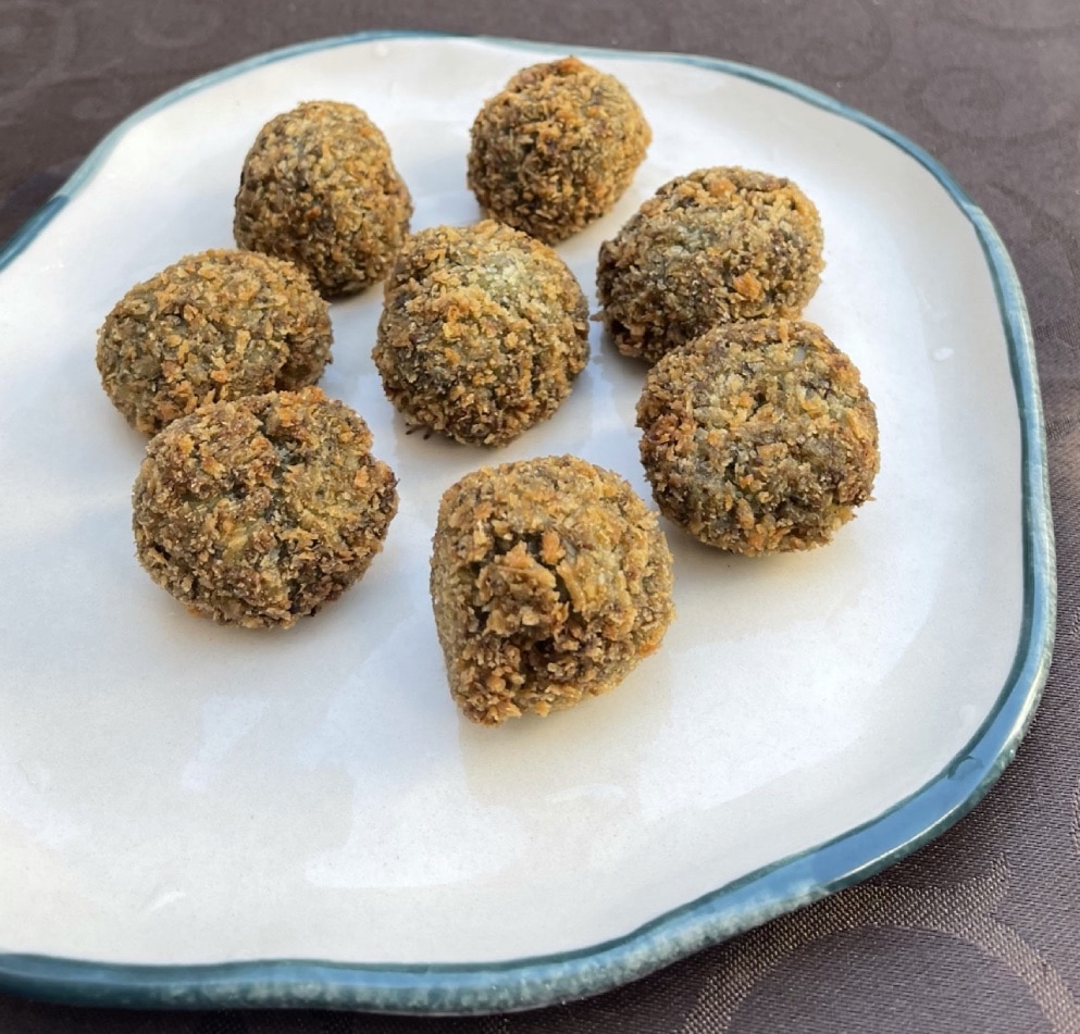 Croquetas de espinacas y requeson 1
