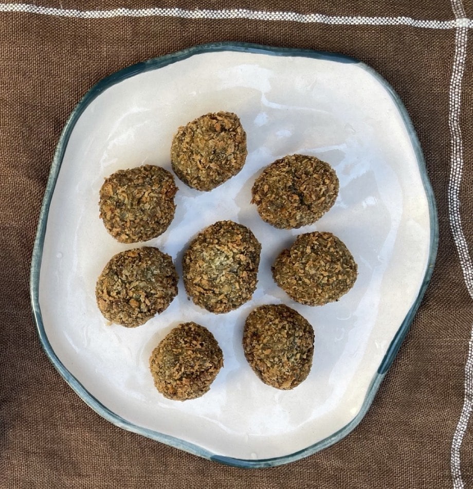 Croquetas espinacas y requeson 2