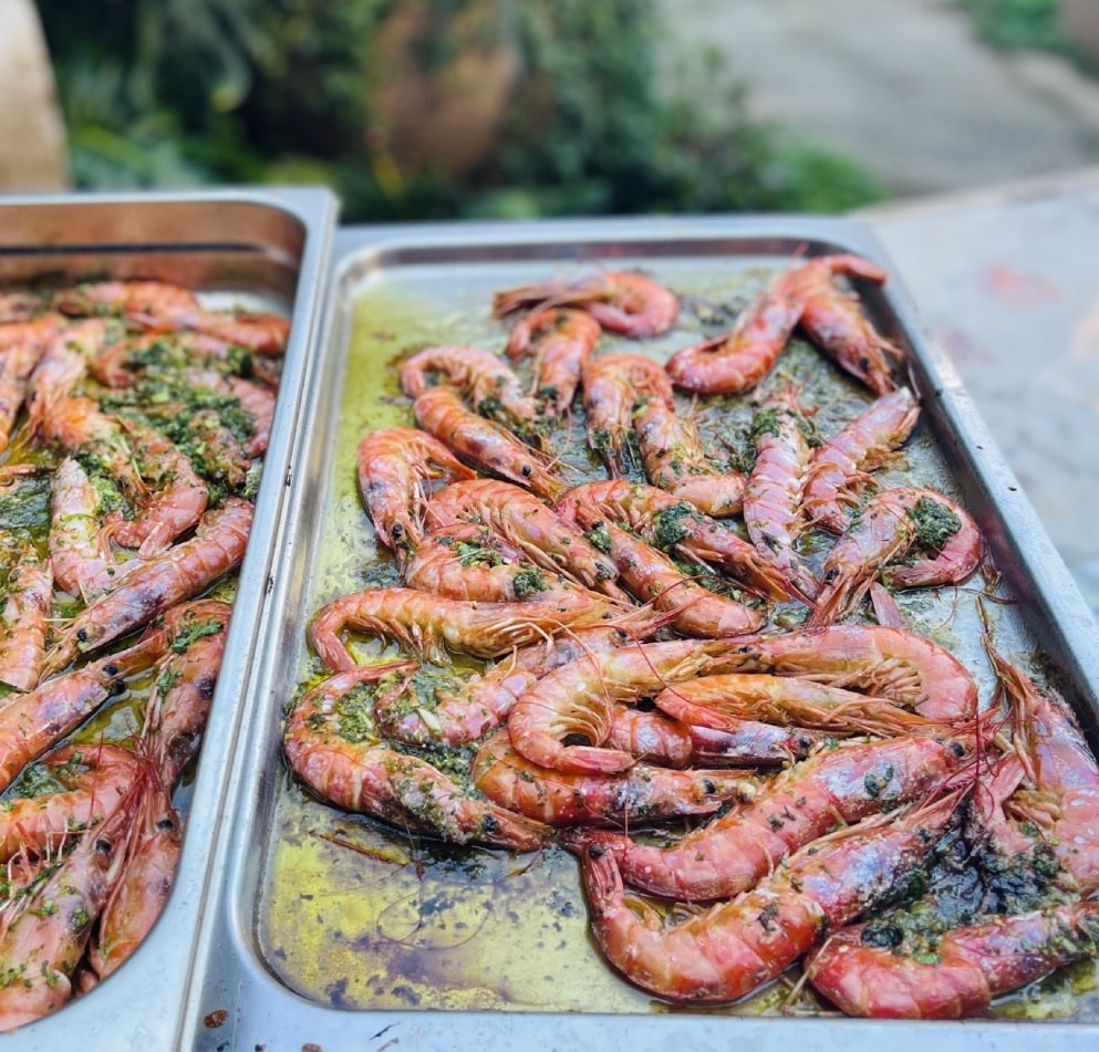 Langostinos al Horno con Ajo y Perejil (4 unidades) - Imagen 4