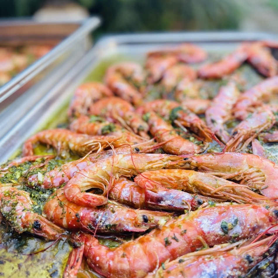 Langostinos al Horno con Ajo y Perejil (4 unidades) - Imagen 2