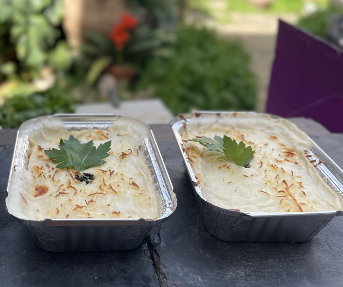 Lasana verduras o carne 5