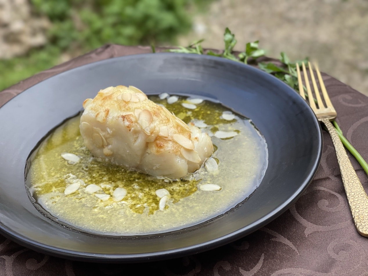 Lomo bacalao almendrado 5