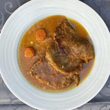 Lomo con Salsa de Zanahoria