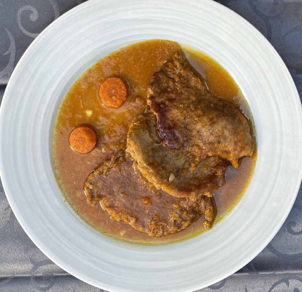Lomo con salsa de zanahorias 1