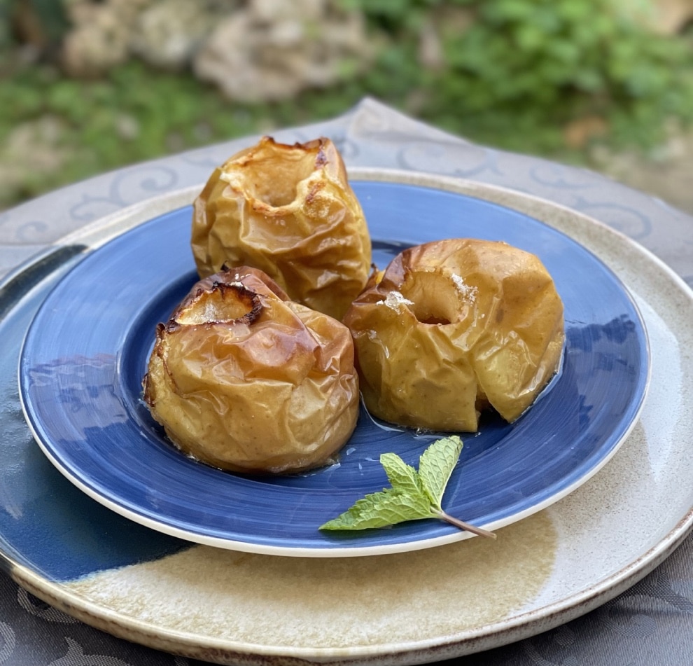 Manzana al horno 1