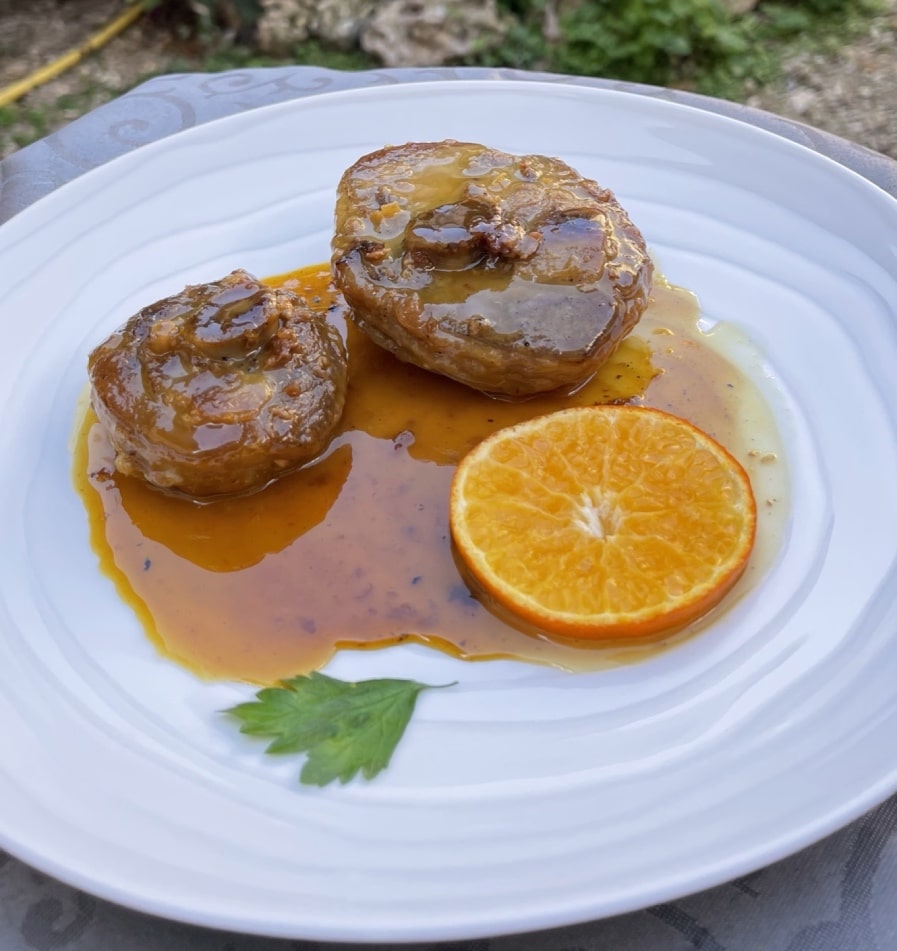 Osso bucco de pavo a la naranja 5