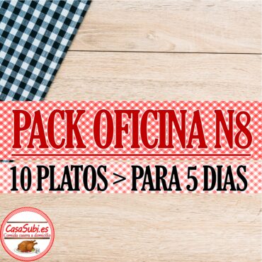 PACK Oficina N8 - 10 Platos (5 días)