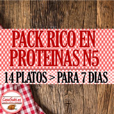 PACK Rico en Proteínas N5 - 14 Platos (7 días)