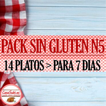 PACK Sin Gluten N5 - 14 Platos (7 días)