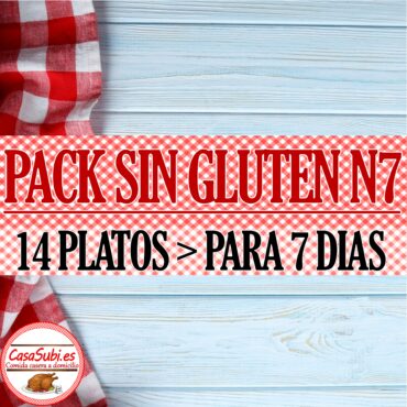 PACK Sin Gluten N7 - 14 Platos (7 días)