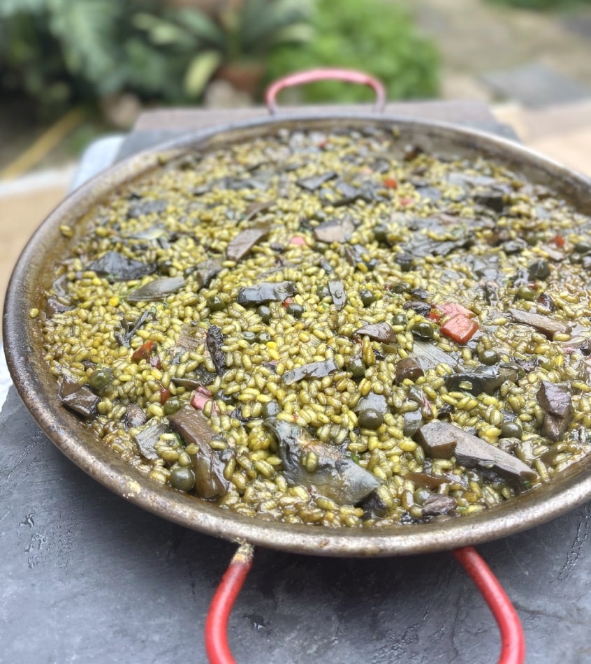 Paella de verduras 1