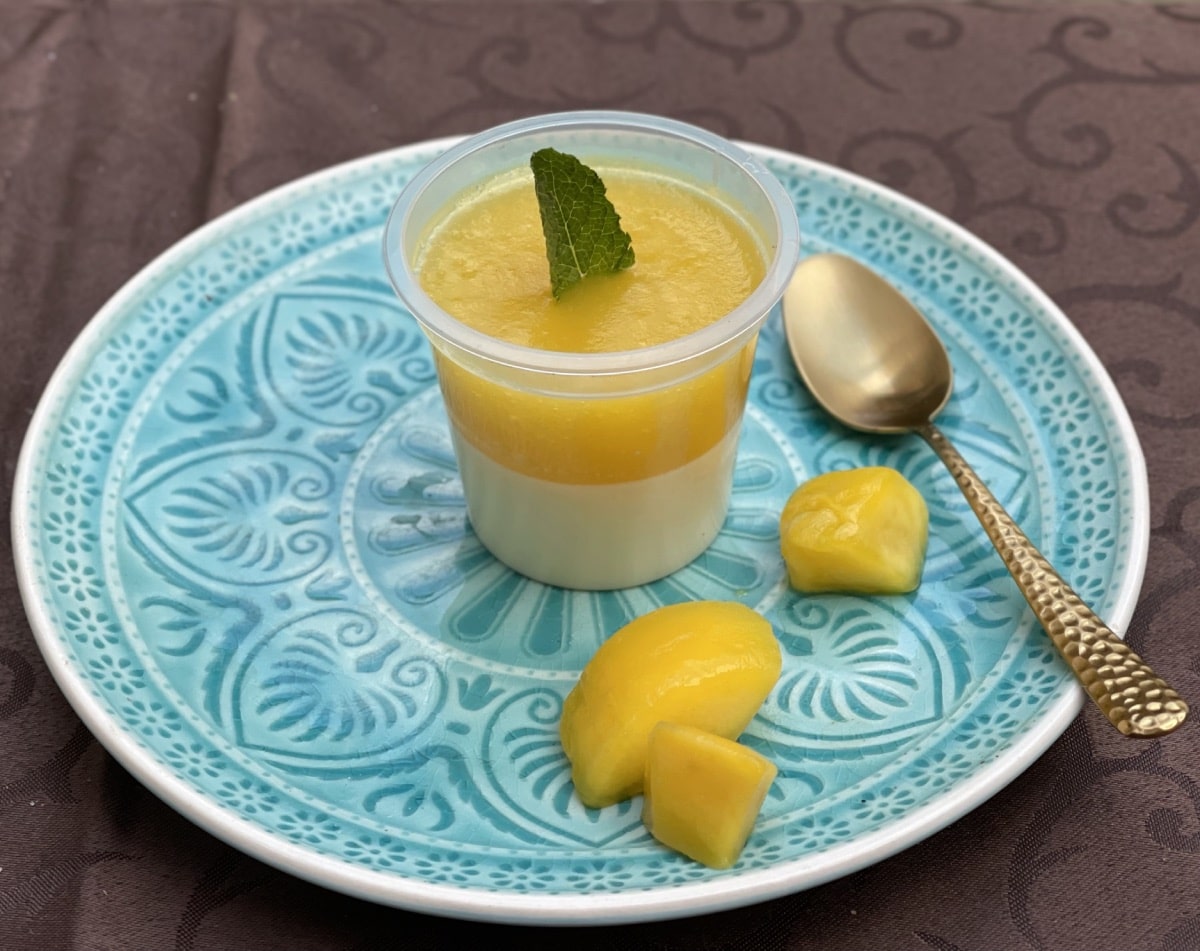 Panna cotta mango 5