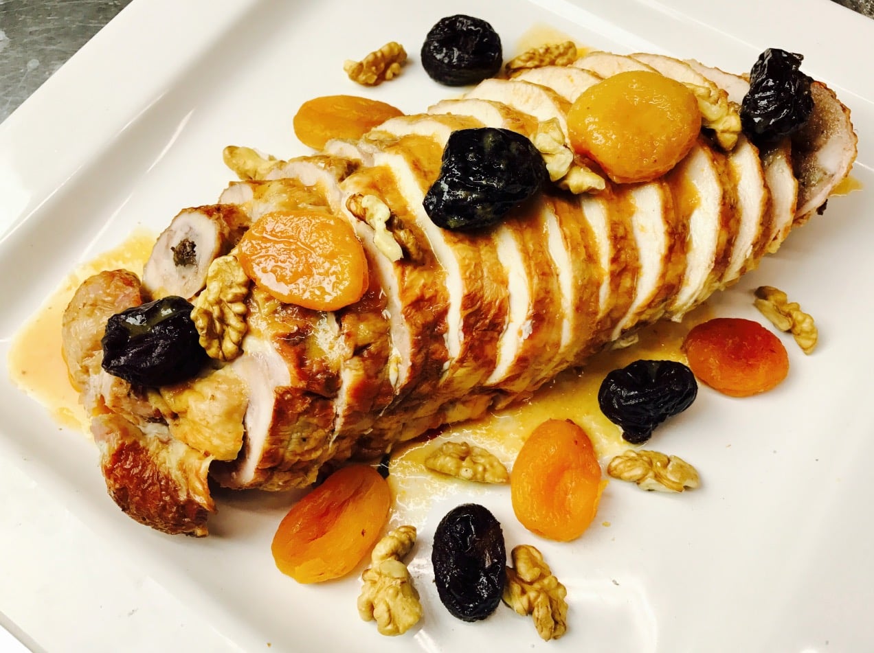 Pollo relleno de frutos secos 1 copia