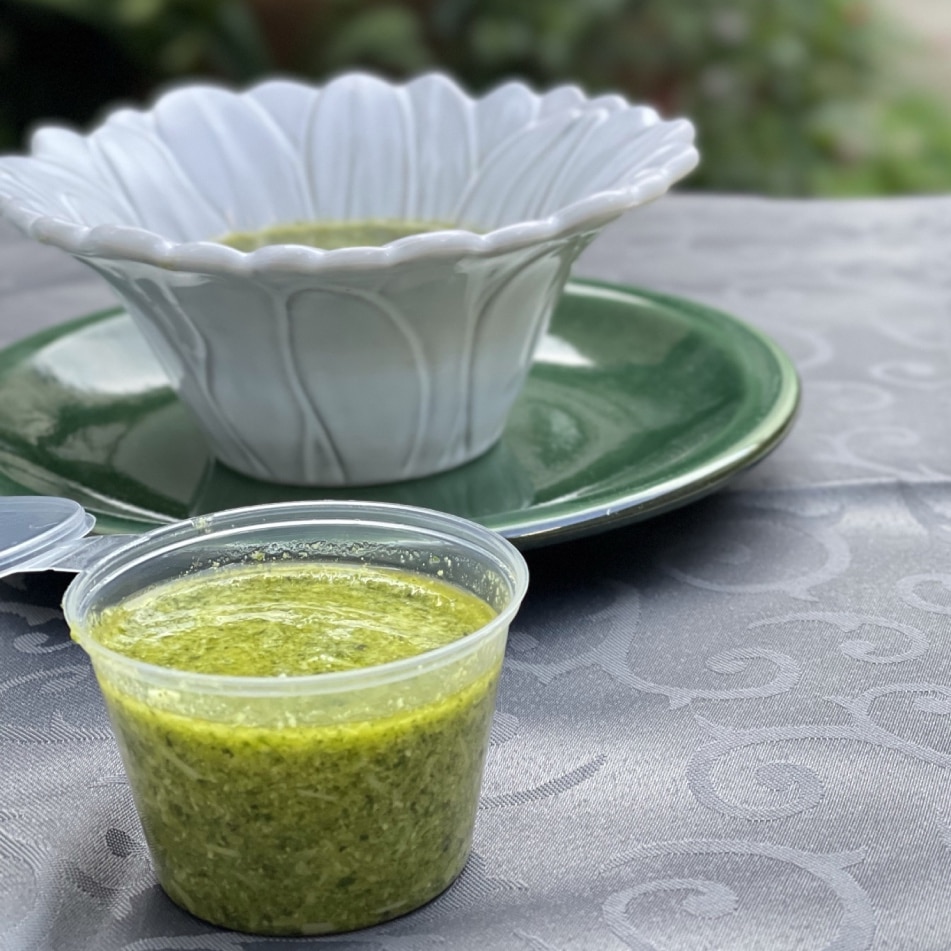Salsa Pesto Verde de Albahaca (Elaboración Propia) - Imagen 4