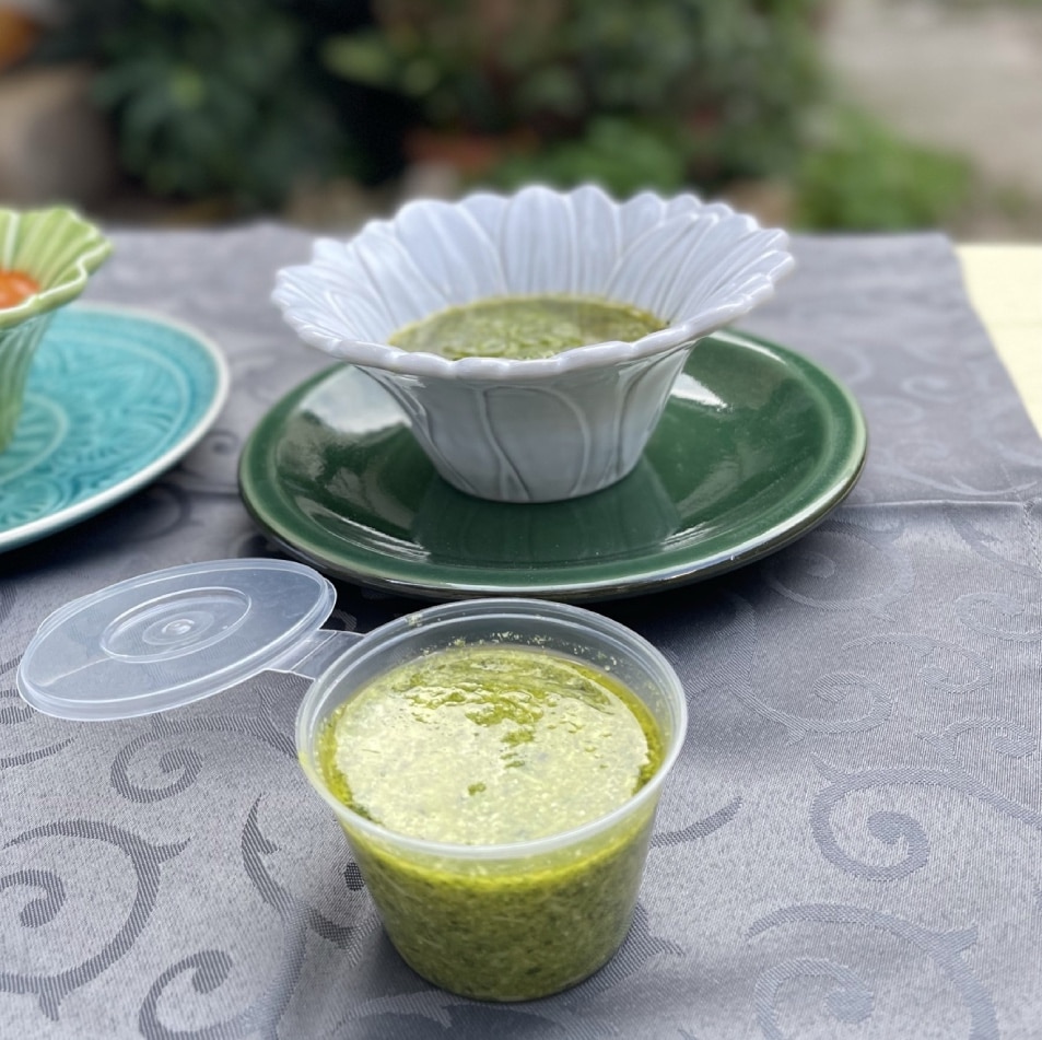 Salsa Pesto Verde de Albahaca (Elaboración Propia) - Imagen 3