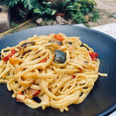 Tallarines con Verduras