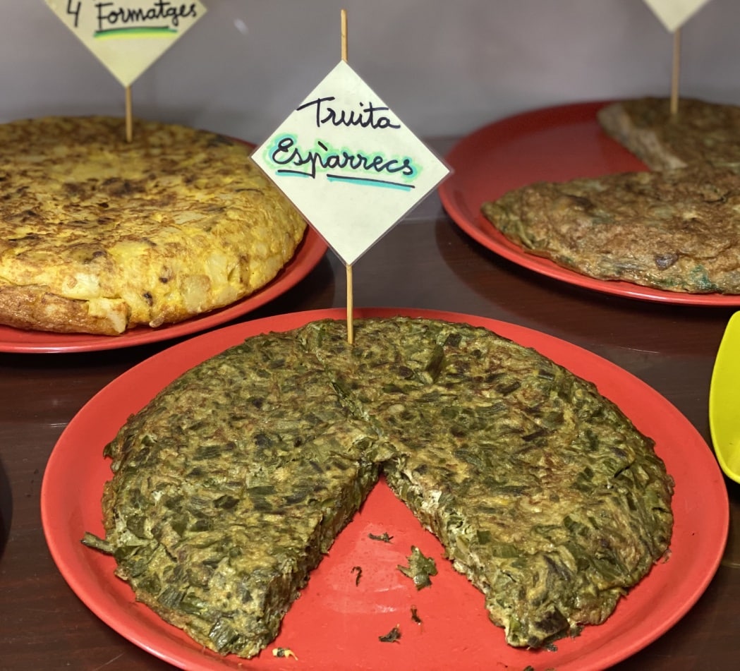 Tortilla de esparragos trigueros 1