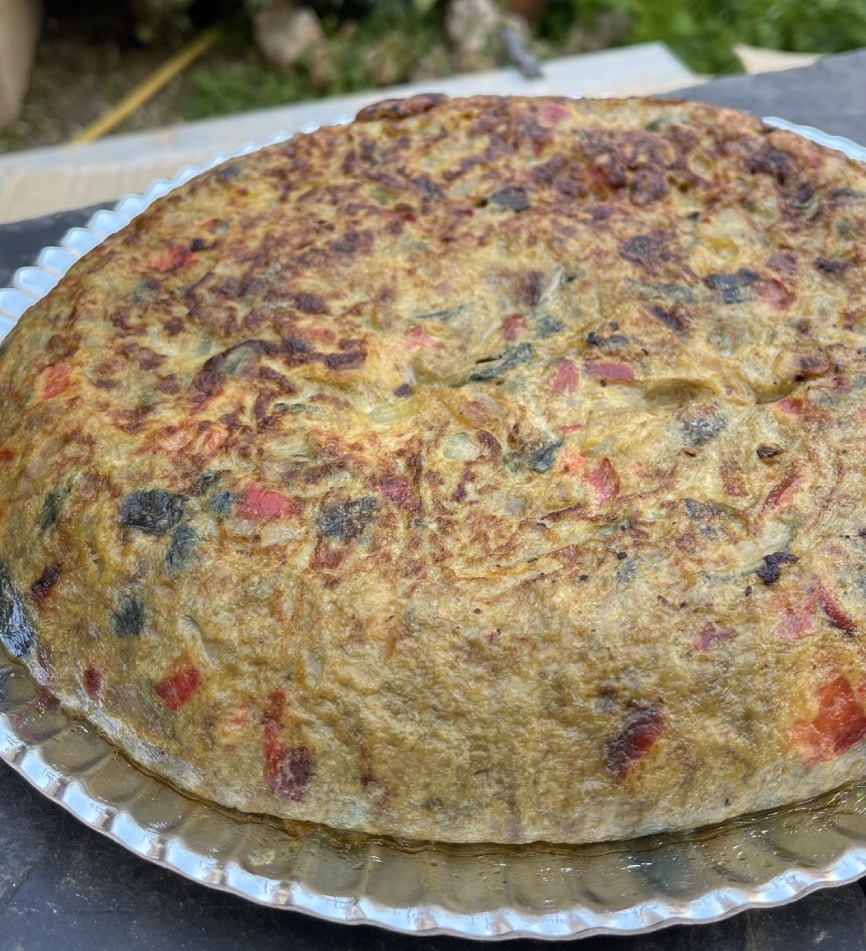 Tortilla de verduras 1