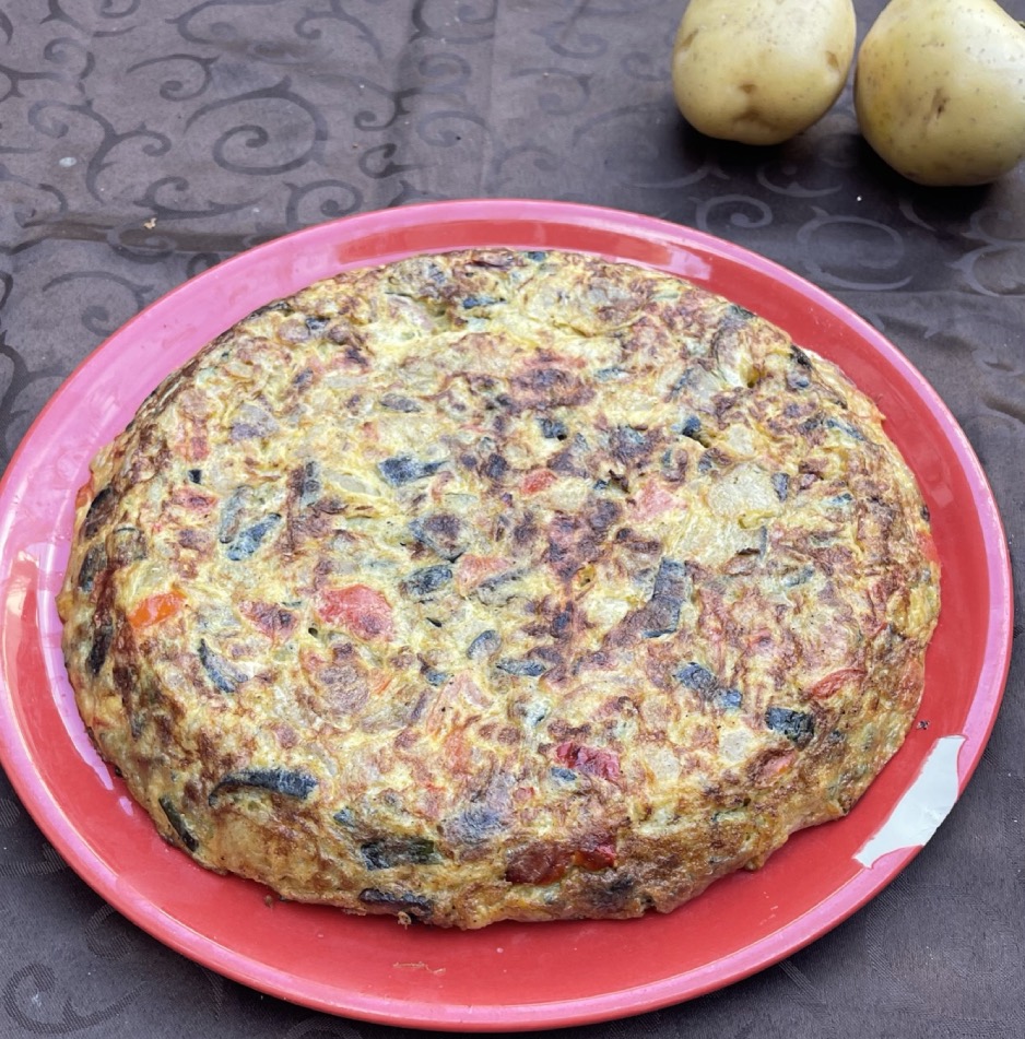Tortilla de verduras 9
