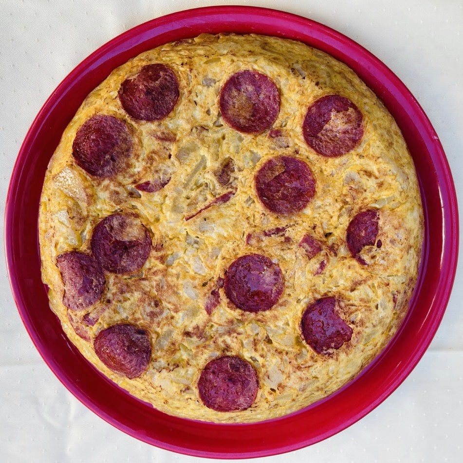 Tortilla patata y Pepperoni 4