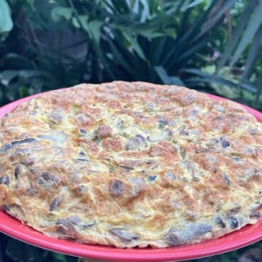 Tortilla de Setas Variadas