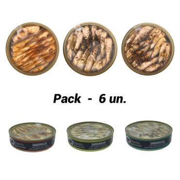 Pack Ahumados Gourmet N5 (Picantes, Limón y Albahaca y Especias Mediterráneas)