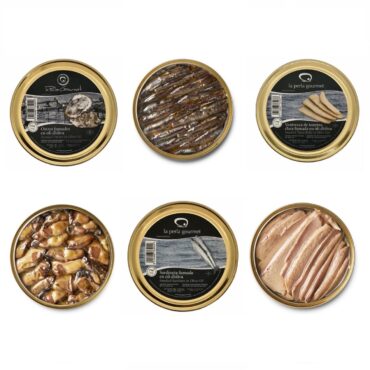 Pack Ahumados Gourmet N4 (Ostras, Ventresca de Atún y Sardinillas)