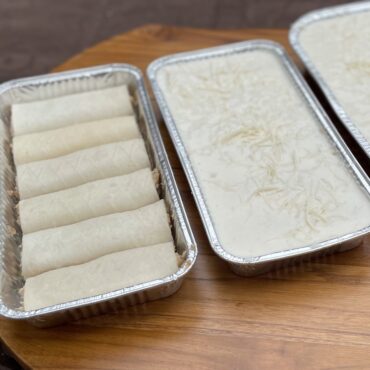Canelones Tradicionales de Carne (a punto para gratinar) 6 unidades