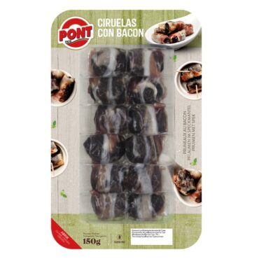 Ciruelas con Bacon (150 g.)
