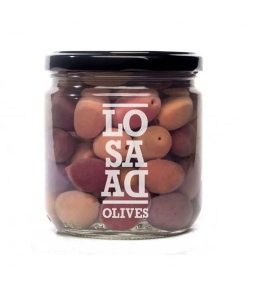 Aceitunas Cornicabra Natural 345gr. Aceitunas Losada
