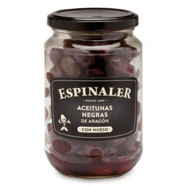 Aceitunas negras de Aragón 360gr. Espinaler