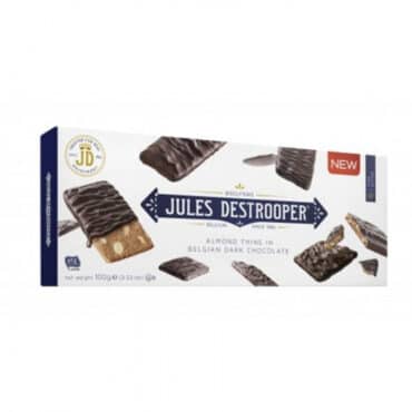 Biscuits de Almendra recubierto de Chocolate Negro 100gr. Jules Destrooper