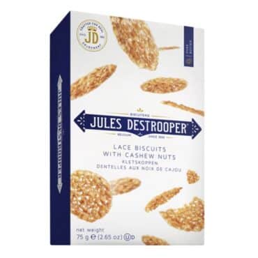 Biscuits Dentelles con Nuez de Anacardo 75gr. Jules Destrooper