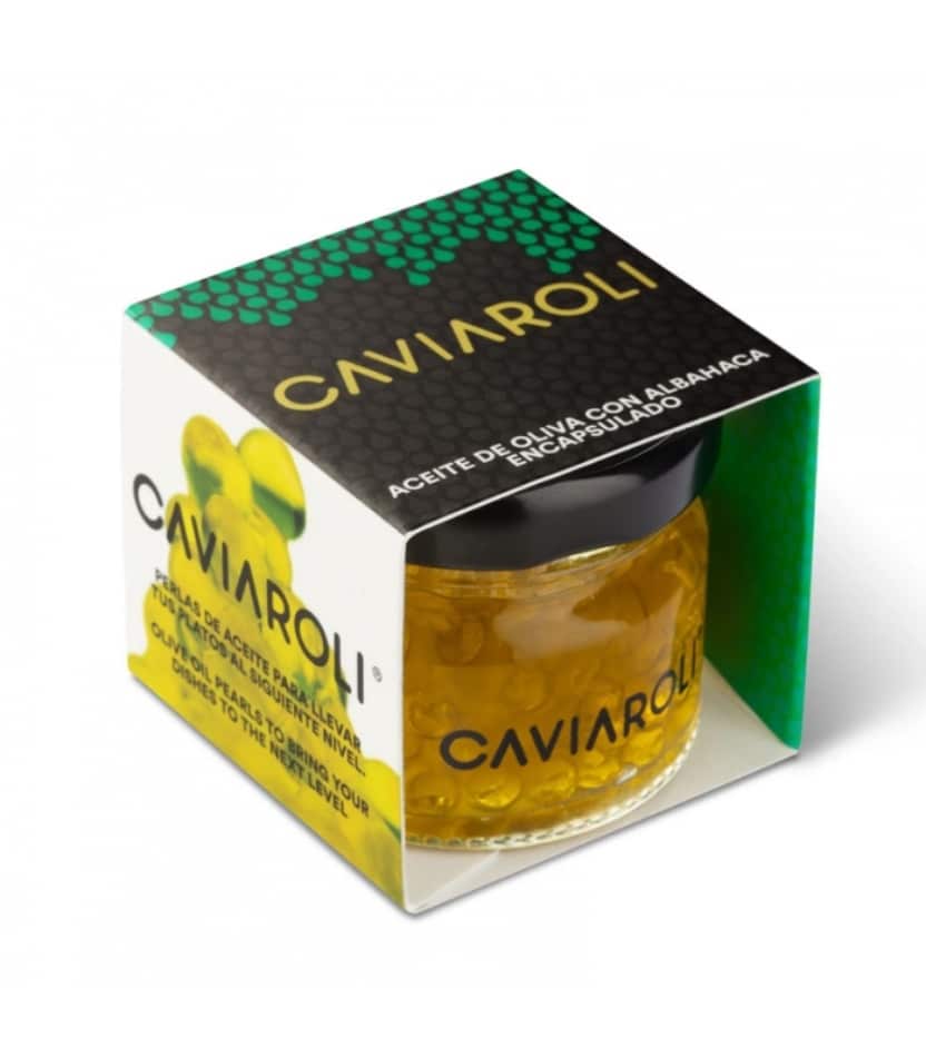 Perlas de Albahaca 20gr. Caviaroli